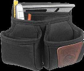 5 ) 9922 - Iron Worker s Leather Bolt Bag w/ Outer Bag Same design as the 9920 with the addition of