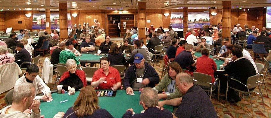 The excitement never stops on a Card Player Cruises poker cruise! Poker Room Card Player Cruises proudly features a professional, fully staffed, non-smoking poker room.