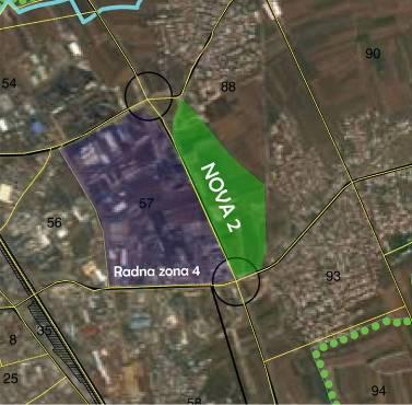 Greenfield location - Business zone New 2 The Eastern Industrial zone is located on the M-1 Niš to Skoplje road, with available access to it.