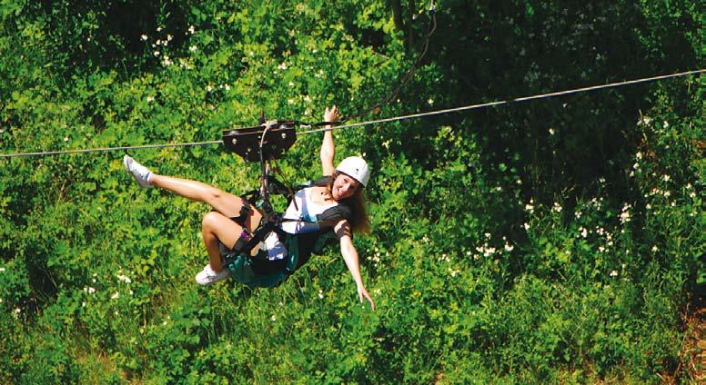 You can try also our organized and guided sports such as paintball, rafting, kayaking, archery, zipline, horseback riding,