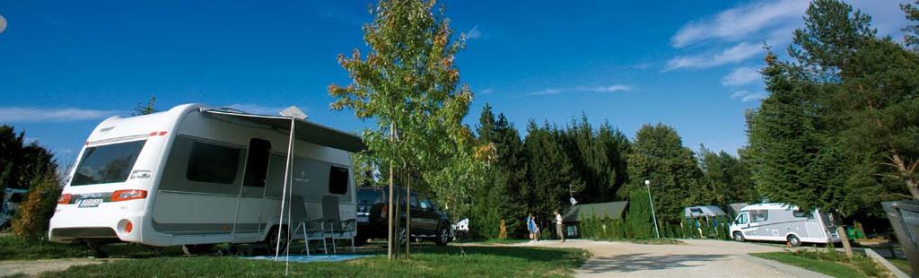 CAMPING AMAZING CAMP Our guest can choose among 99 pitches and 25 camping places on 45,000