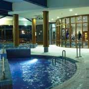 The hotel includes a luxurious leisure centre with an 18 metre swimming pool with panoramic