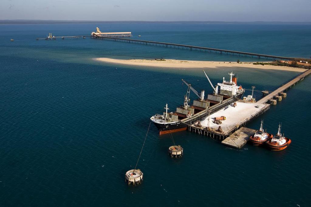 Deep sea port Logistics Well-equipped industrial and bulk goods handling facilities, including: General Cargo Terminal Designated for vessels up to 25 000 deadweight tonnes with a max length of 165m;