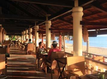 Beach Restaurant: (10 AM 10 PM) Enjoy a delicious meal at our Beach Restaurant, located beside the stunningly beautiful infinity pool. The Beach Restaurant has indoor and outdoor seating options.