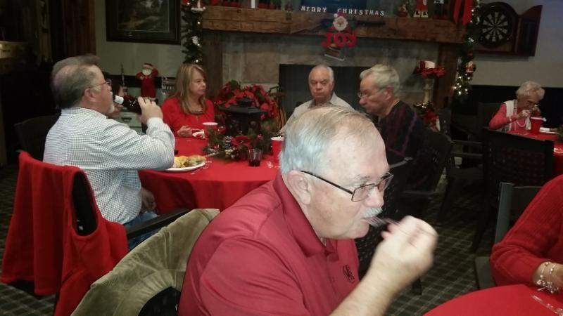 Saturday night, December 1, 2018 the place to be was at Cort and Helene Dondero's. Members of the Southern British Car club had come to eat and party.