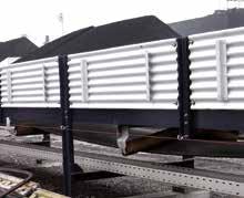 Housing the conveyor belt with our standard covers can reduce the noise emission by