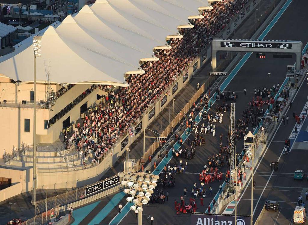 0 0 LOCATION DAY PRICE AED,00 Views of the start and finish line View of the F pit garages and F pit lane Ticket includes a Podium Pass allowing ticket holders to watch the Podium presentation of the