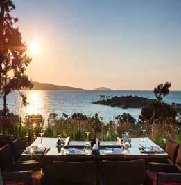 25 km distance from Milas - Bodrum Airport Distance from the sea: 0 Opening year: 2003 Last renewal: 2010 147 Deluxe