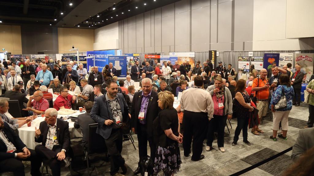 Federation of Canadian Municipalities Annual Conference and Trade Show May 31-June 3, 2018 2,200 delegates