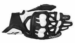 GPX GLOVE // PERFORMANCE RIDING Alpinestars race proven PU knuckle protection system features advanced airflow ventilation and thermoplastic PU for superior impact and abrasion resistance.