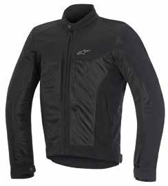 AST-1 AIR TEXTILE JACKET //SPORT RIDING Constructed from hard wearing 600 Denier poly Fabric and incorporating extensive mesh panels strategically placed on the front, back and arms for optimum