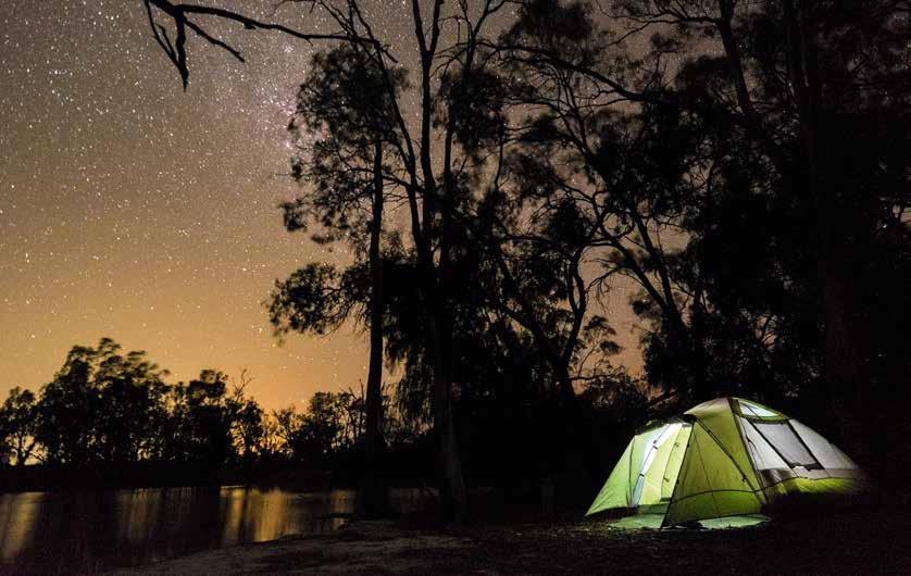 Murray River National Park Camping & FISHING The Murray River is a long-time favourite spot with anglers who come here for exciting fishing, plus some of the most tranquil camping spots in the whole