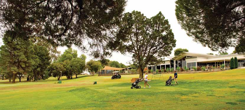 Lyrup, Paringa & RENMARK Renmark Golf Club LYRUP 249 kilometres from Adelaide map reference K6 Lyrup was one of 12 village settlements established by the South Australian Government in 1894 to create