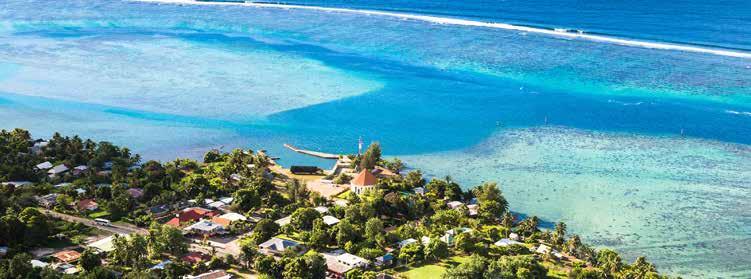 THE ITINERARY Day 7 Raiatea Depart at 6:00am Motu Mahaea (Tahaa) 8:00am to 5:00pm Spend the day on the private island complete with swaying palm trees and white-sand beaches.