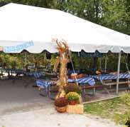 The Discovery Center, located behind the main building, offers a scenic, wooded setting for your event. Table and chair set up is also provided.