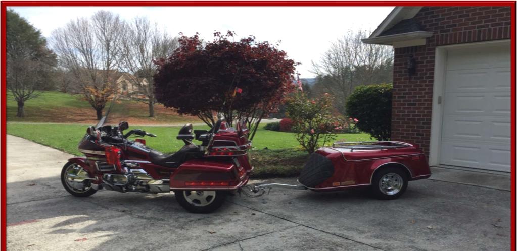 1996 Honda Goldwing GL 1500 SE Candy Red & Red (2