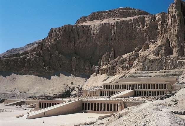 21. Mortuary temple of Hatshepsut 2 Architect: Senemut Near Luxor, Egypt New Kingdom 18
