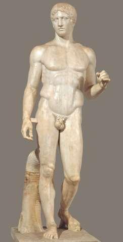 34. Doryphoros (Spear Bearer) Classical Polykleitos Original 450-440 BCE