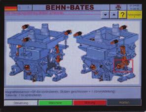 Control and operation MEC III All the BEHN+BATES filling machines are supplied with the latest weighing and evaluation