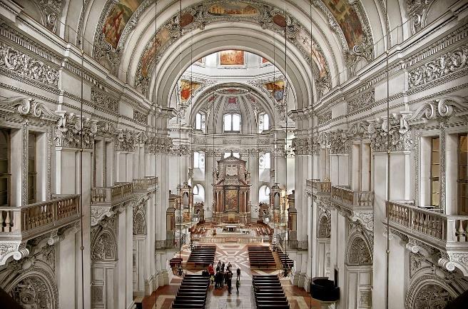 ending at the Salzburg Cathedral.
