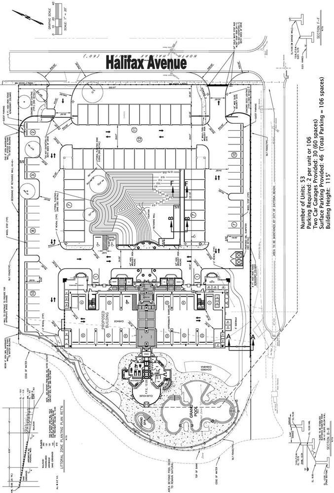 Proposed Site Plan BELLARIA INTRACOASTAL RESIDENCES 801 N.