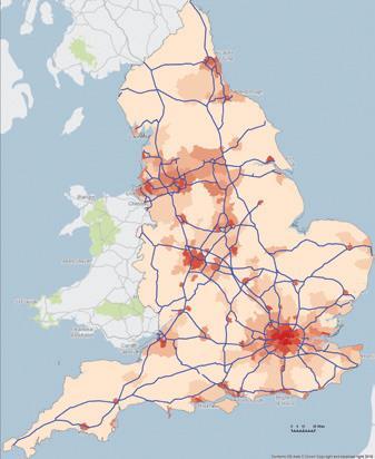 EEH: PROPOSED MAJOR ROAD NETWORK (REES JEFFREYS ROAD FUND