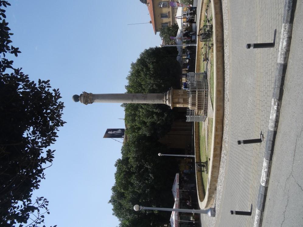 Next was Ataturk Square. There wasn t much to distinguish it from the surrounding area except a 15 th century Venetian column and what appeared to be civic buildings on three sides.