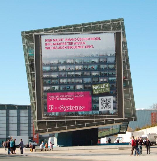 XL poster, EXPO cube The Expo cube is a highly exclusive advertising medium. Its central location puts it at the center of attention of all visitors.