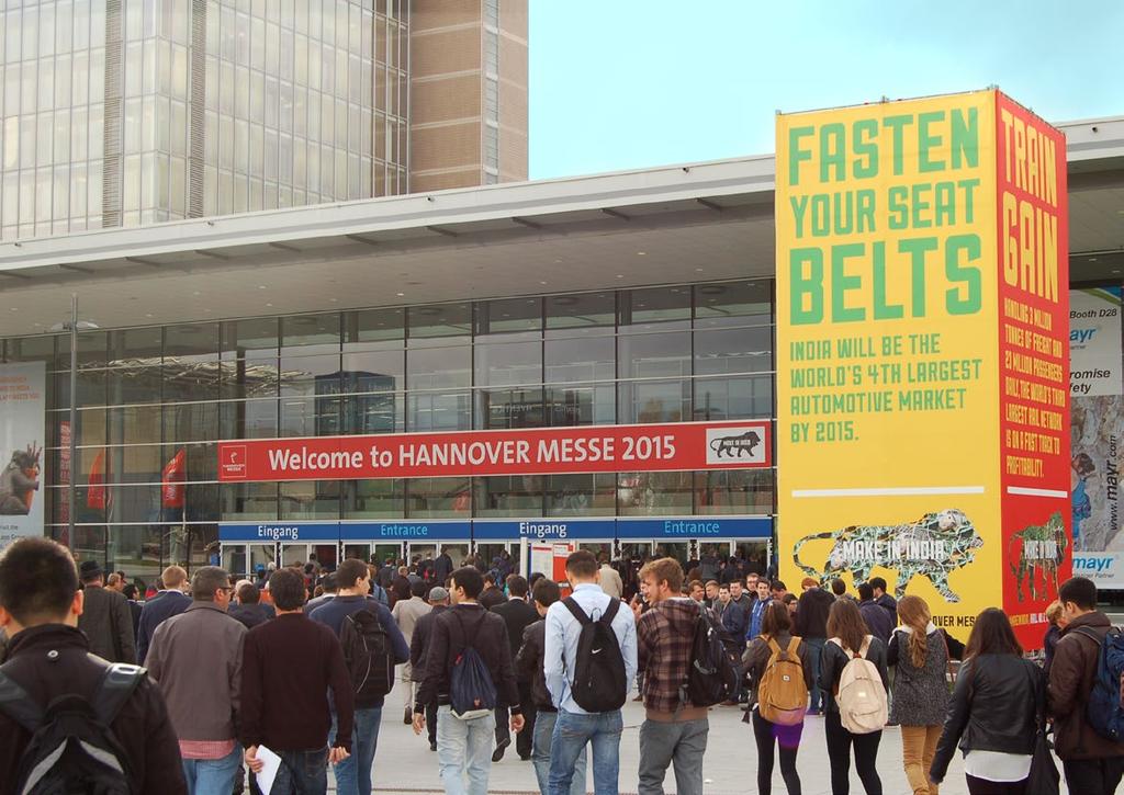 HANNOVER MESSE 2016 Media information Outdoor advertising 25-29