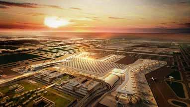 STEEL CONSTRUCTION IGA 3RD AIRPORT OF ISTANBUL Structural steel works amount of 15.