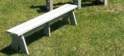 Benches 36 inches by 48 inches space positioned near the bench One side of the