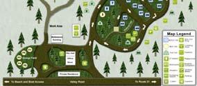 required ORAR connection 55 Camping Facilities Camping facility developed for