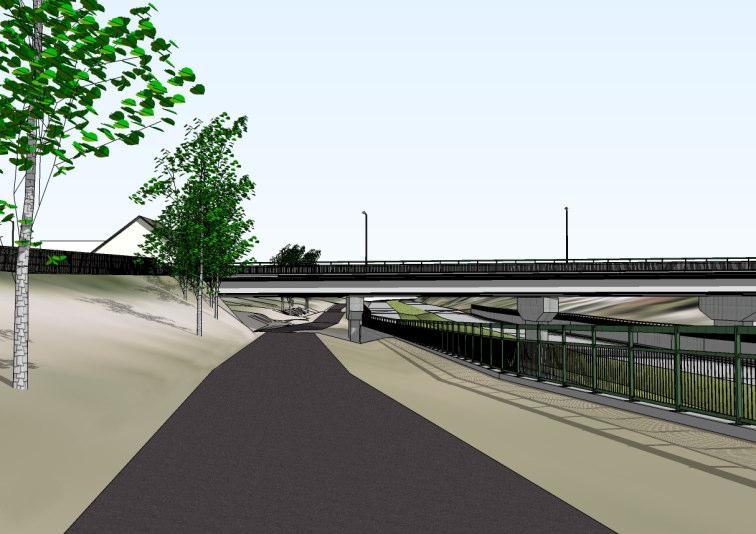 FUTURE ALTERNATIVES Future interchanges are planned along Chief Peguis Trail at Main St.