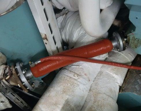 Conceived to reduce the risks of fuel oil spray incidents and unexpected fires on board large vessels at sea, our Fire Safe Fuel Hoses are designed to transport hot fuel safely