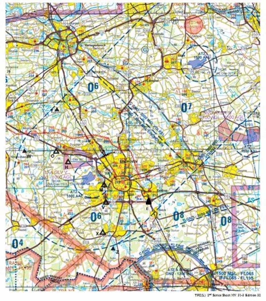 MilAIP NETHERLANDS EHEH AD 2-10 LOCAL MAP Military Air