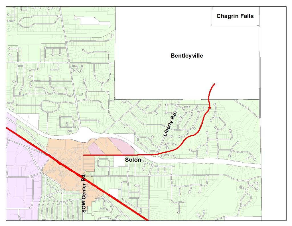 SOLON TO CHAGRIN FALLS TRAIL Connections and Economic Development Solon to Chagrin Falls Trail CRD