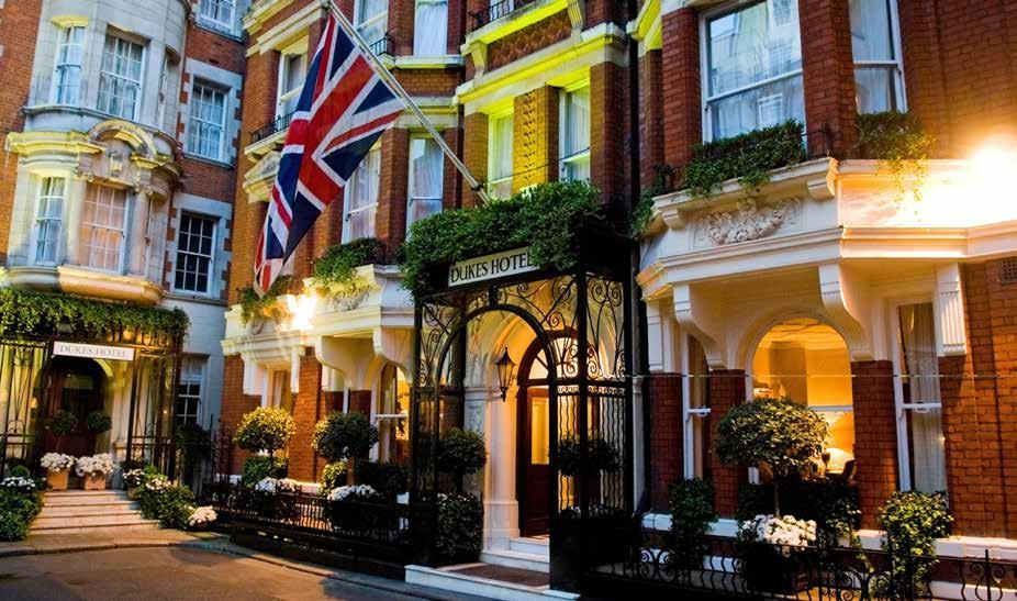 THE DUKES COLLECTION A classic hotel brand Boasting the multi award-winning flagship hotel DUKES, London located in St.