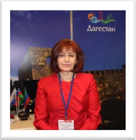Muslimat Halimbekova, Head of the Department, Ministry of Tourism and Folk Art of the Republic of Dagestan The exhibition