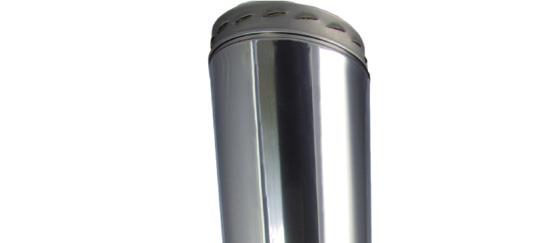 omplementary ommercial Products Twin wall insulated stainless steel