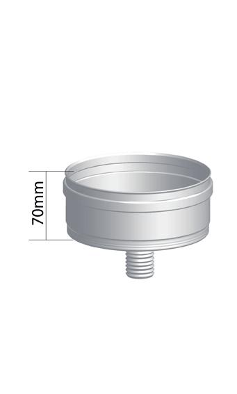 ode 300mm 107 4111830 350mm 107 4111835 Horizontal Duct Drain Used as a drainage connection within an inclined manifold or inclined run.