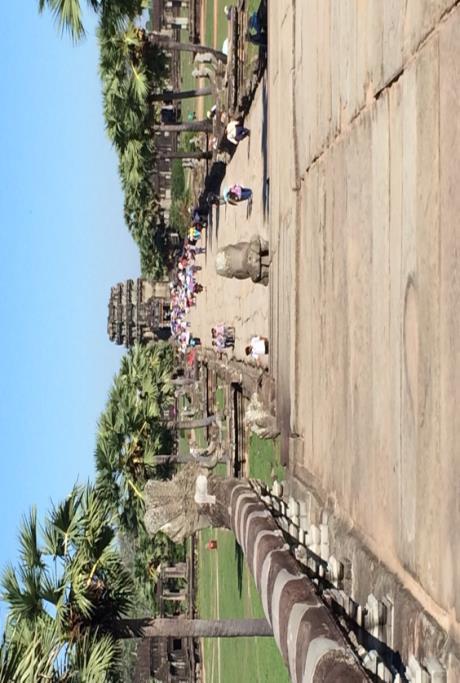 Heritage area of Angkor Wat.