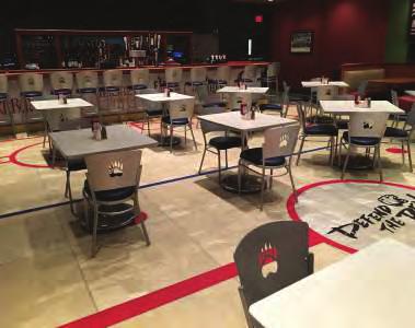 Bears Den SM is a sports-themed casual restaurant offering burgers,