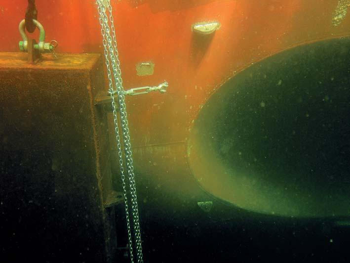 Fast underwater bow thruster repairs keep ships out of drydock Hydrex can assist shipowners with almost any problem they encounter with their vessel s thruster.