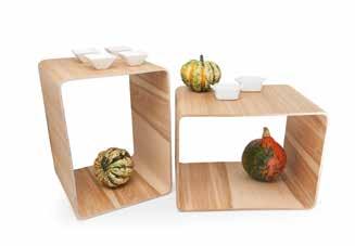 The cas collection of wooden boxes is designed to offer your guest a fresh market feeling.