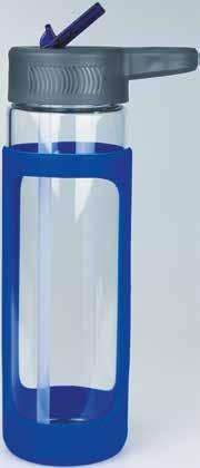 bottle comes with an outer silicone sleeve for protection. BPA free sipper.