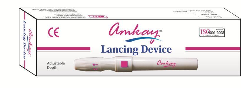 Lancing Pen Our Lancing device is a Pen