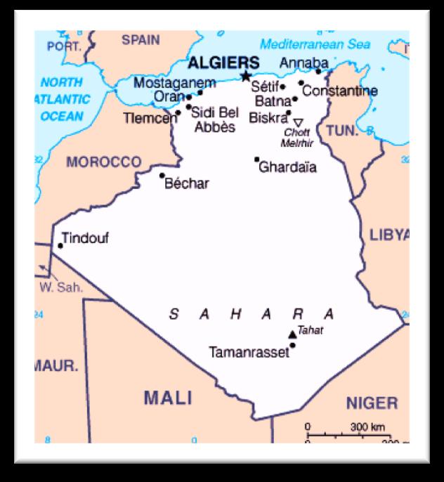 Snapshot of Algeria With a population of forty-two million people, political stability, and a growing economy, Algeria has emerged as one of the most attractive markets for U.S. trade and investment in the Middle East and North Africa.