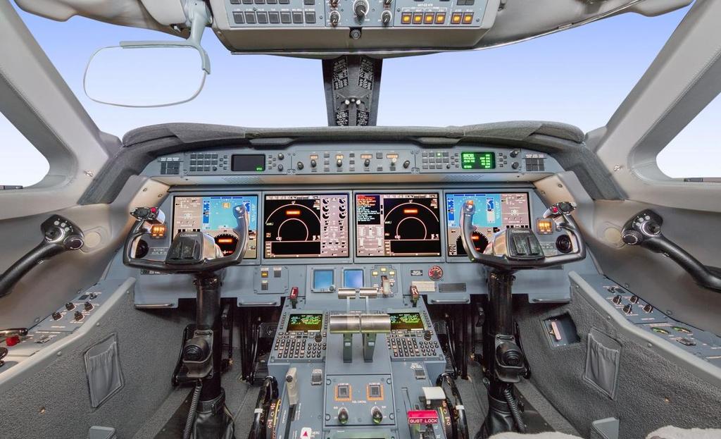 AVIONICS & COCKPIT AVIONICS: Honeywell Primus Epic PlaneView Cockpit with Enhanced Navigation Package AIR DATA COMPUTER: Triple Honeywell AZ-200 Air Data Modules AUTOMATIC DIRECTION FINDER: Dual