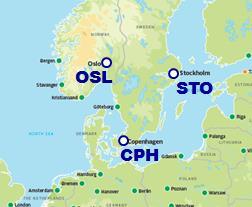 FREE STOPOVER IN SCANDINAVIA Get two destinations for the price of one. SAS offers free stopovers on most fares from the US to Europe.