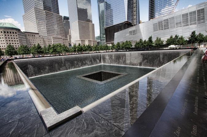 Visitors will see the two enormous waterfalls, where the names of every person who died in the 2001 and 1993 attacks are inscribed into the panels around the powerful reflecting pools.